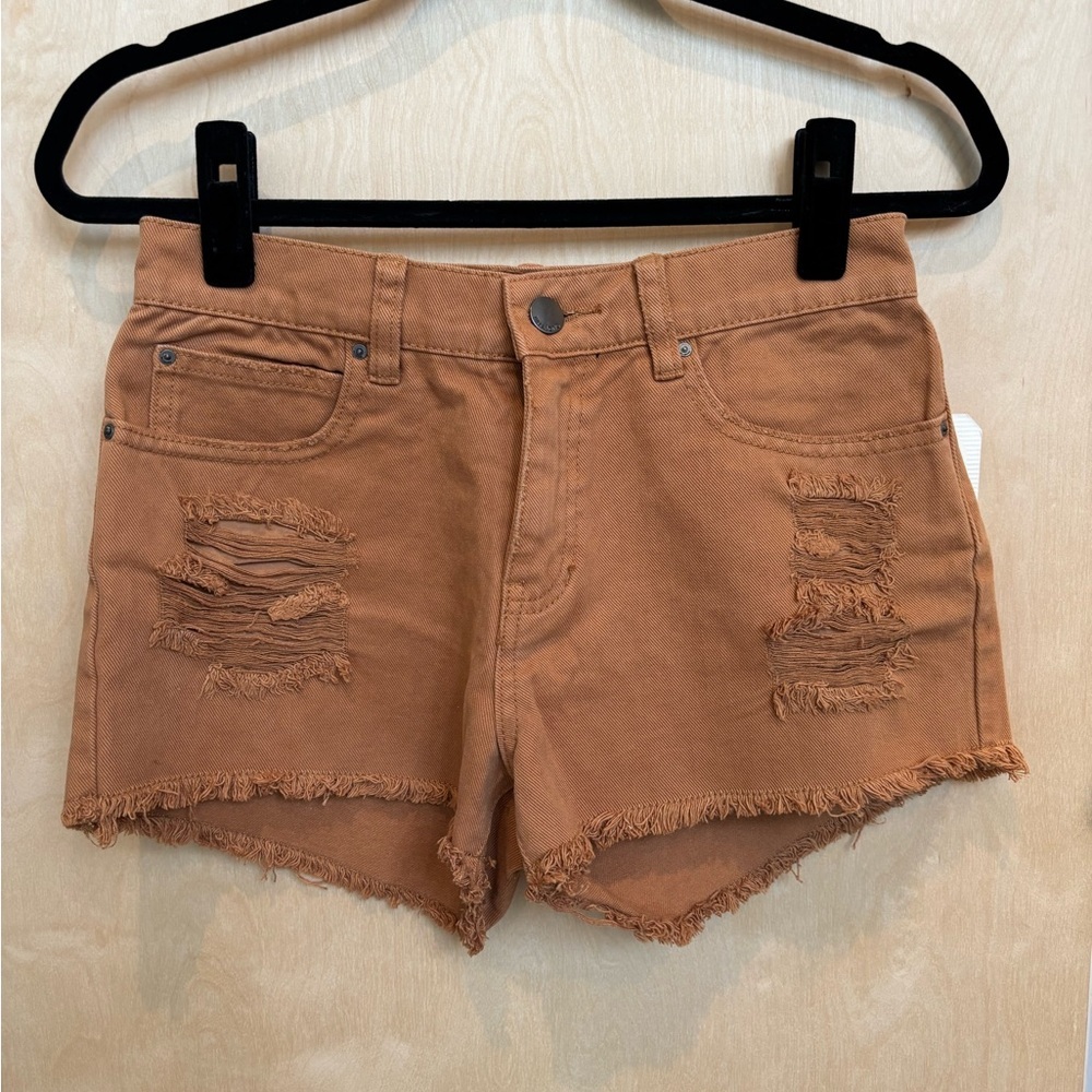 NWT Billabong Women's Brown Denim Shorts